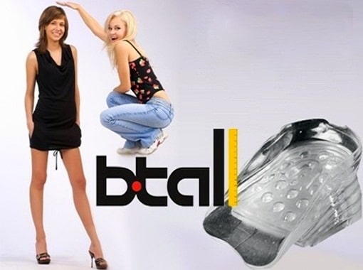 bTall - DISCREETLY look up to 5cm taller - for men and women